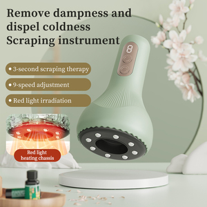 Appareil de massage Gua Sha électrique rechargeable de vente chaude <span class=keywords><strong>Machine</strong></span> de corps de ventouses sous vide auto-amorçante pour brûler les graisses pour le cou - Product Image 4