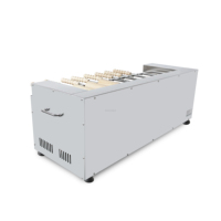 Machine à gâteau automatique à double couche, nouveau Design, Kurtos Kalacs, crème glacée, cône, four, Grill, rouleaux