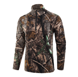 Chemises thermiques tactiques en polaire HBU816, pull-over - Product Image 4