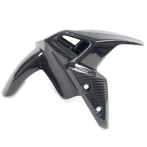 Guardabarros Delantero de Fibra de Carbono Real Lavitin 3k, Tejido Twill, para <span class=keywords><strong>Kawasaki</strong></span> <span class=keywords><strong>Z900</strong></span> 2017-2026, Accesorios, Guardabarros Brillante - Product Image 1