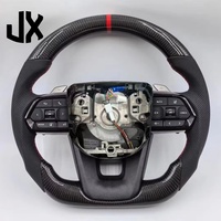 Volant Sport Personnalisé en Fibre de Carbone pour Toyota Alphard 20 30, Camry, Hilux, Land Cruiser LC200 LC300, Prado 120 150 200