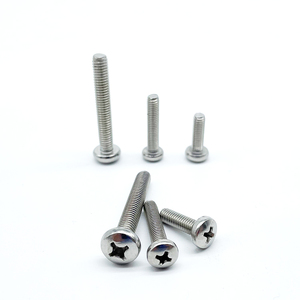 Sử dụng rộng rãi thép carbon thép không gỉ DIN 7985 M6 Metric <span class=keywords><strong>Pan</strong></span> đầu vòng đầu máy vít nhà sản xuất - Product Image 5