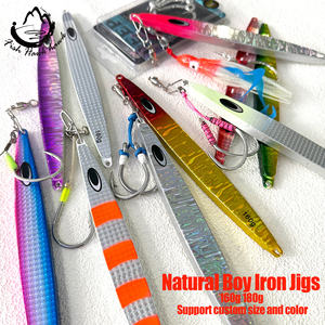 เหยื่อล่อแบบเด็กผู้ชายทำจากเหล็กธรรมชาติน้ำหนัก160ก. 180ก. สำหรับเหยื่อ<span class=keywords><strong>ตก</strong></span><span class=keywords><strong>ปลา</strong></span>น้ำเค็ม - Product Image 2