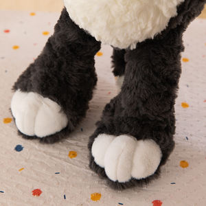 Nouvelle peluche de <span class=keywords><strong>loup</strong></span> en course, mignonne et amusante, jouet en peluche de <span class=keywords><strong>loup</strong></span> doux, jouet en peluche d'animal créatif de haute qualité, série de course - Product Image 5