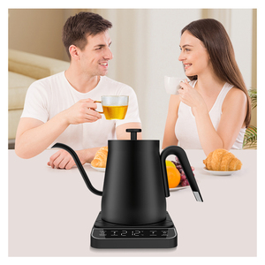 New Design 1.0L Stainless Steel Coffee <b>Kettle</b> Fast Boiling Gooseneck for Pour Over & Tea Factory New Design Metal Stainless Stee - Product Image 1