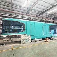 Lu Ban Zhu Z70 Casa Cápsula Remolcable de Panel de Aluminio y Plástico, Dos Habitaciones, Móvil para Camping, Exportable, Lujo en Movimiento
