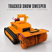 Machine 2-en-1 à essence pour balayage de neige et tonte de gazon, équipement de nettoyage de neige et de coupe d'herbe pour l'extérieur, la cour et la route