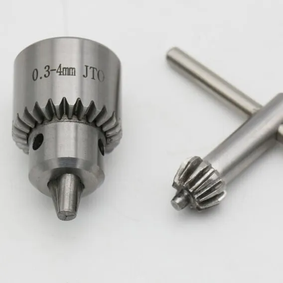 0.3-4mm JT0 paslanmaz çelik matkap chuck
