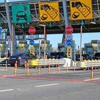 Sistema de Cámara COMA DSC278 LPR ANPR de Reconocimiento de Matrículas de Vehículos de Alta Velocidad con Alcance de 30m para Estaciones de Peaje