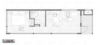 Ark Series F40 Micro Home résistant aux chocs caractéristique étanche pour salon chambre salle de bain salle à manger matériaux recyclés