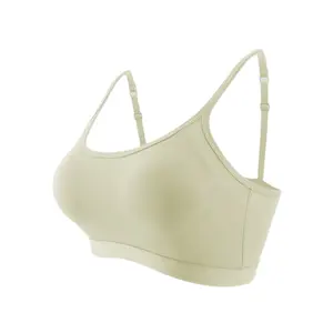 High quality sexy Sports yoga girls Cotton Comfortable and breathable Lady Brassiere Simple For Women's cotton Bra