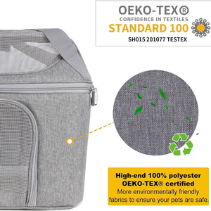 <b>Foldable</b> Portable Cat Dog Outdoor Carrier - Shoulder Tote with Car Compatibility - Product Image 6