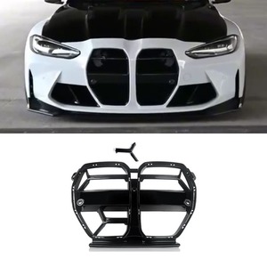 กระจังหน้ารถยนต์ กระจังหน้าทรงสปอร์ต ชุดแต่งกันชนหน้า สำหรับ BMW M3 M4 G80 G82 2020-2024 อุปกรณ์ตกแต่งรถยนต์ - Product Image 2