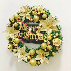 Guirnaldas y Coronas Navideñas de 30cm, 40cm, 50cm y 60cm, Decoración Navideña para Colgar en la Puerta, Corona Navideña Decorativa - Product Image 4