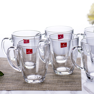 Tasse en <span class=keywords><strong>verre</strong></span> style européen créatif, avec poignée, adaptée à <span class=keywords><strong>cappuccino</strong></span>, adaptée à la salle à manger en famille - Product Image 2