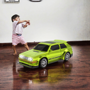 Voiture RC 4x4 à l'échelle 1:43 avec gyroscope, lumières LED, haute vitesse, mini modèle de course, voiture télécommandée électrique - Product Image 2