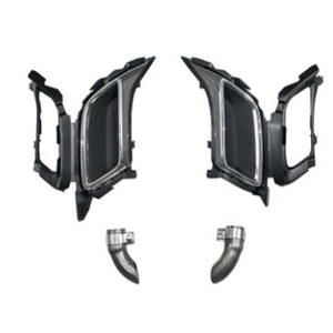 Mise à niveau du kit de carrosserie sportive pour Volkswagen VW <span class=keywords><strong>Tiguan</strong></span> R-<span class=keywords><strong>Line</strong></span> 2016 2017 Spoiler diffuseur de pare-chocs avant arrière accès aux échappements - Product Image 2