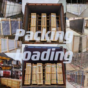 משטחי שיש לבן מודרניים הניתנים להתאמה אישית לקירות ורצפות של מסעדות, אבן סינטטית טבעית לאי מטבח פתוח - Product Image 3