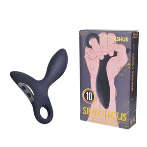 masturbassionsmaschine für männer starke vibration 10 frequenzen hinterhof zupfperson prostata massagegerät sexspielzeug für erwachsene - Product Image 4