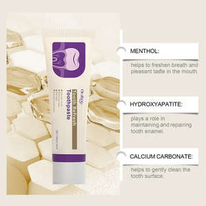 Dentifrice blanchissant pour les dents, protège les gencives, éclaircit les dents jaunes, soin buccal, haleine fraîche, nettoyage des taches dentaires, dentifrice rafraîchissant - Product Image 2