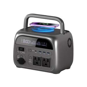 Station d'alimentation portable UAPOW AP300, batterie LiFePO4 230Wh, générateur solaire, sortie AC 600W, utilisation domestique, camping, voyages, camping-cars, type de prise AU - Product Image 1