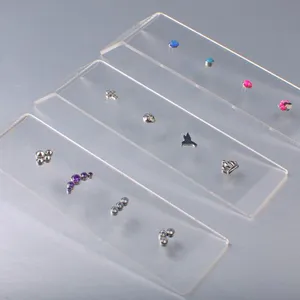 Nine Safe Piercing Jewelry display rack sans Logo pour 4 bijoux-DIS-8