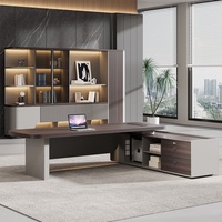Meubles de bureau design moderne Foshan, bureaux avec table de bureau pour bureau de direction