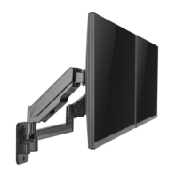 Support de rehaussement pour ordinateur à double écran Bras mécanique universel 32 pouces pour écran horizontal rotatif réglable