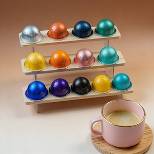 Capsules de café en aluminium écologiques de qualité alimentaire 40 ml, dosettes de café Vertuo pour la maison et le bureau - Product Image 6