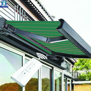 Uzaktan kumandalı güneş gölge elektrikli geri çekilebilir tam kaset tente - Product Image 1