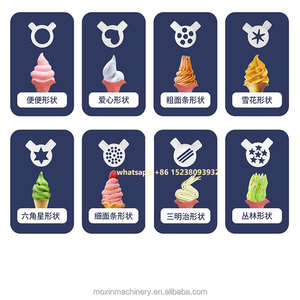 Comercial 3 5 7 <span class=keywords><strong>sabores</strong></span> máquina de helados de servicio suave 60l fabricante de helados de Gelato mixto con PreEnfriamiento para restaurantes - Product Image 3