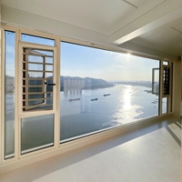 Ventanas Abatibles Modernas de Alta Calidad con Marco de Aleación de Aluminio para Cocina, Sala de Estar, Dormitorio y Uso Exterior