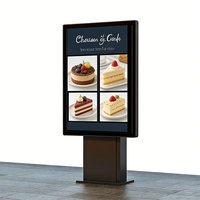Fabrika Sıcak Satış 4K Dış Mekan Menü Panosu SDK CMS 1 Yıl Garantili Su Geçirmez LCD Dokunmatik Ekranlı Kiosk Drive Thru Dijital Menü Totemi