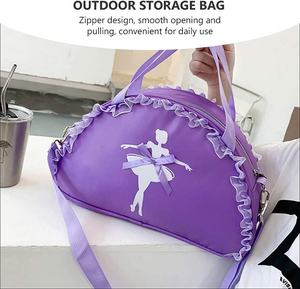 Dance Duffel Bag Ballerina Toys <strong>Ballet</strong> Bags for Girls, Dance <strong>Shoes</strong> Bags, Garment Bag for Dance