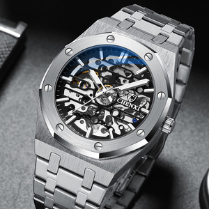 Reloj mecánico CHENXI 8848 OEM con logotipo para hombre, reloj de pulsera automático luminoso resistente al agua de lujo, reloj de negocios de acero inoxidable - Product Image 2