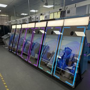 欧盟美国仓库镜子照相亭机65英寸镜子触摸屏矩阵设计单反相机派对照相亭 - Product Image 1