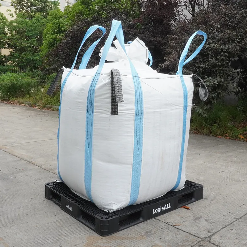 1500kg 1000kg 1 tonne sacs Jumbo sac et sacs pour l'emballage Pp de qualité alimentaire pour le sable Dimension 500-3000kg fond plat Acceptable 51