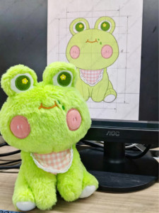 Funboxes Factory OEM ODM Personalizzato AI Smart Breathing Plush Teddy Bear Elephant Dog Stuffed Toys Glowing Sleep Lullaby Comfort Doll - Product Image 4