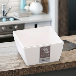 Bols à salade de fruits carrés en plastique, garantie commerce de gros, incassables en mélamine - Product Image 4