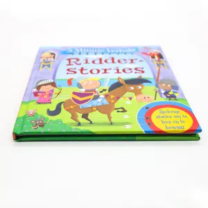 Children hardcover english dictionary picture book printing service