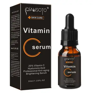 Most Popular Whitening Brightening Moisturizing Anti Acne Of Skin All Types Vitamin C Face Serum Rich In Vitamin C