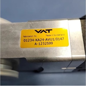 Vanne à opercule VAT 01234-KA24 KF50 électrique en acier duplex 2205 pour pompe à vide - Product Image 1