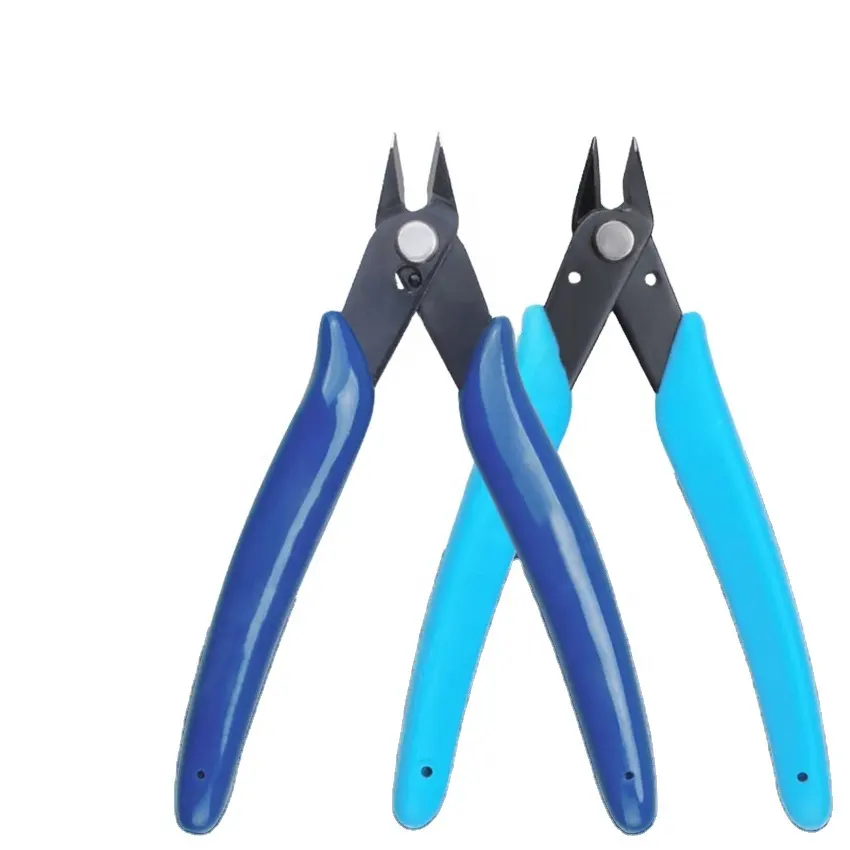 Professional Electrical Wire Cable Cutters Mini Multi Tool Stripper Diagonal Pliers Electronic Plier