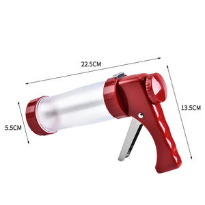 Kit de presse à biscuits multifonctionnel DD1021 pour pâtisserie, 20 disques et 6 douilles à glaçage, outils de cuisson professionnels - Product Image 6