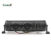 Nouvelle barre de son LED étanche pour voiturette de golf, haut-parleur Bluetooth pour voiturette de golf avec fonction Voice Dominator