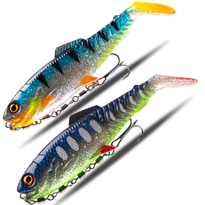 Esca da Pesca DriftCatch in PVC Morbido - 10cm/13.5cm 12.7g/26.5g con Ancoretta per Predatori di Fiume e Lago in Acqua Dolce/Salata - Product Image 6