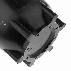 Bota de tanque de cilindro de buceo de goma de 170mm para tanque de acero de 12L para aire de alta presión y oxígeno hecho de aluminio - Product Image 1