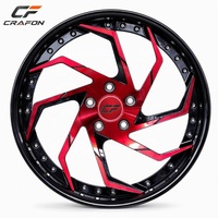 Jantes forgées CF 10000T 19 20 21 22 pouces 5x130 PCD compatibles avec Porsche 911 992 991 997 996 71.6 CB Design personnalisé ODM
