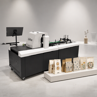 Imprimante Giftec Leopard S630 multifonction pour emballages, machine d'impression à passage unique pour sachets Doypack et enveloppes, encre pigmentée