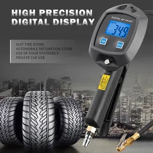 Manomètre à air numérique, jauge pour pneu, pression des pneus, véhicules